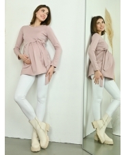 Туника для беременных. розовая
