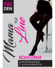 колготки для беременных мультифибра черный 100 den 