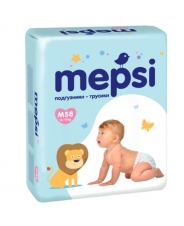 Трусики-подгузники Mepsi М (6-11 кг.) 58 шт.